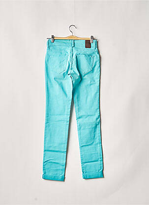 Pantalon slim stretch taille normale bleu FIVE PM femme