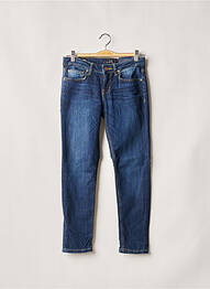 Jeans coupe slim broderie rivets taille normale bleu LTB femme