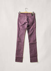 Jeans coupe droite violet FIVE PM pour femme seconde vue