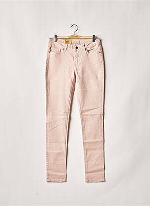 Jeans coupe slim rose LAB(DIP) pour femme