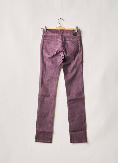 Jeans coupe droite violet FIVE PM pour femme