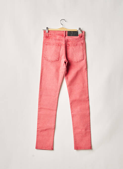 Jeans coupe slim rouge CHEAP MONDAY pour femme