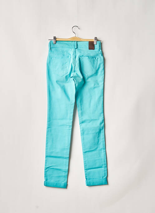 Pantalon slim bleu FIVE PM pour femme