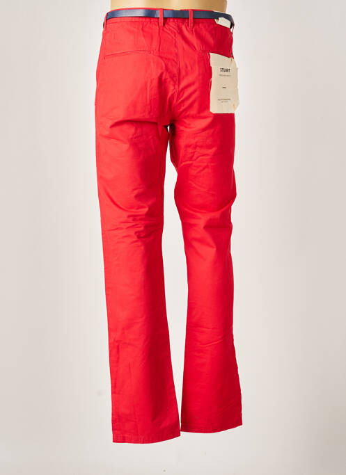 Pantalon chino rouge SCOTCH & SODA homme
