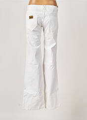 Pantalon flare blanc LOIS pour femme seconde vue