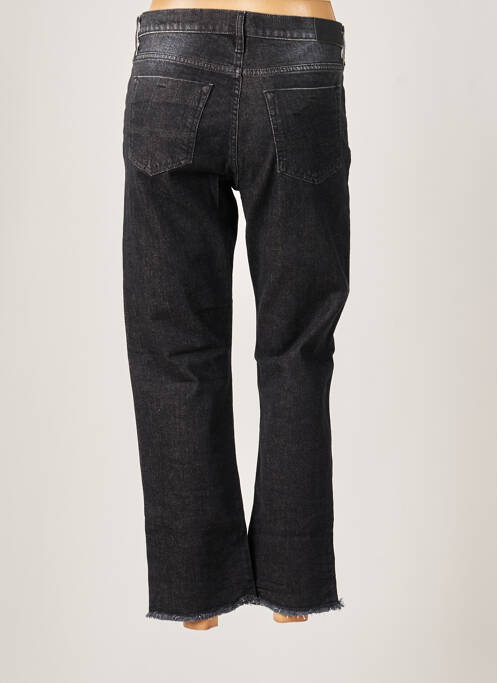 Jeans coupe droite taille haute taille haute gris DONOVAN femme