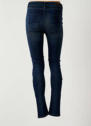 Jeans coupe slim broderie rivets taille normale bleu DONOVAN femme