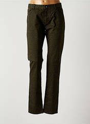 Pantalon droit vert SISLEY pour femme seconde vue