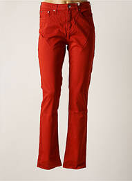 Pantalon slim orange KANOPE femme