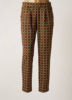 Pantalon chino marron B.YOUNG femme