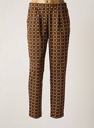 Pantalon chino marron B.YOUNG femme