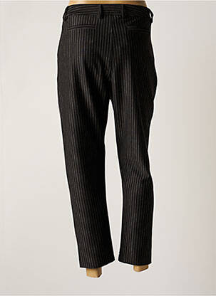 Pantalon droit stretch taille normale noir BANDITAS FROM MARSEILLE femme