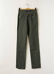 Pantalon slim vert KANOPE femme