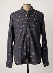 Chemise manches longues bleu MAISON OSCAR pour homme seconde vue