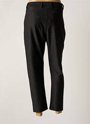 Pantalon droit noir BANDITAS FROM MARSEILLE pour femme seconde vue