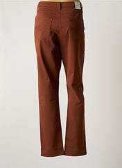 Pantalon slim marron KANOPE pour femme seconde vue