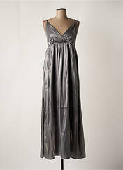 Robe longue gris MOLLY BRACKEN pour femme seconde vue