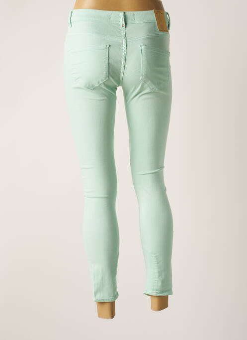 Pantalon slim vert ICHI pour femme