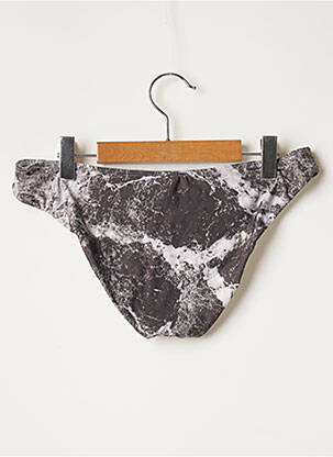 Bas de maillot de bain imprimé fantaisie culotte gris JUNIQE femme