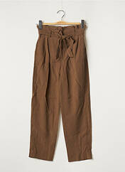 Pantalon chino marron H&M pour femme seconde vue
