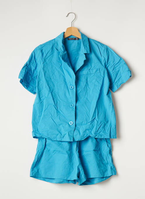 Pyjashort bleu NASTY GAL pour femme