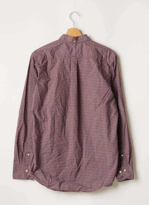 Chemise manches longues rouge GANT pour homme