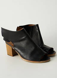 Sandales/nu pieds matière lisse talon de 4 à 6cm noir GABOR femme