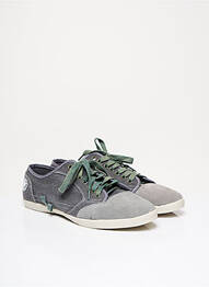 Baskets plateforme plateforme gris TPACC homme