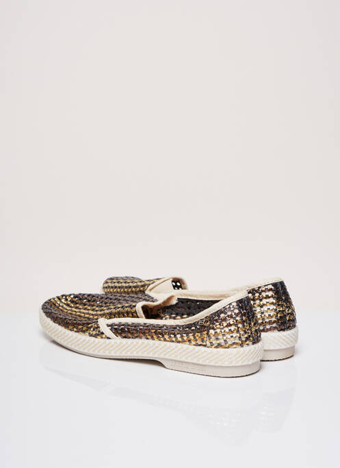 Mocassins beige RIVIERAS pour femme