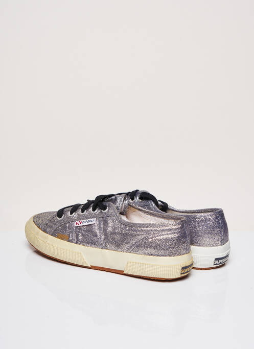 Baskets gris SUPERGA pour fille