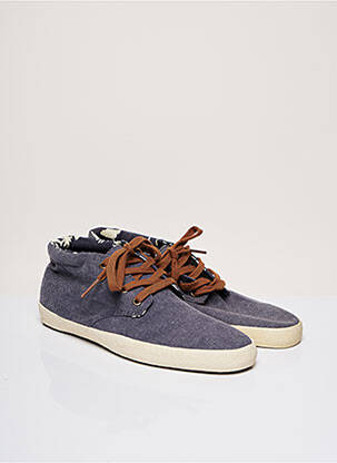 Baskets plateforme plateforme gris VANS homme