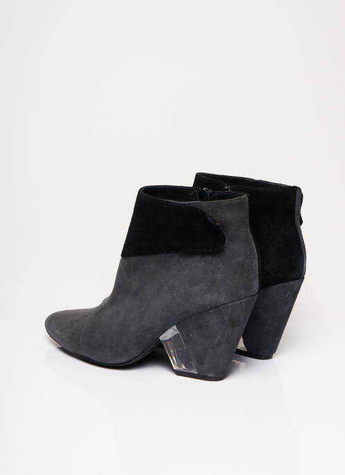 Bottines/Boots gris CHOCOLATE SCHUBAR femme