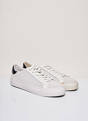 Baskets plateforme plateforme blanc NO NAME homme