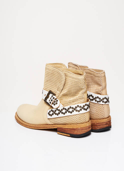 Bottines/Boots beige FELMINI pour femme