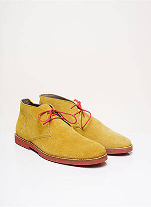 Bottines/Boots jaune FRANK WRIGHT pour homme