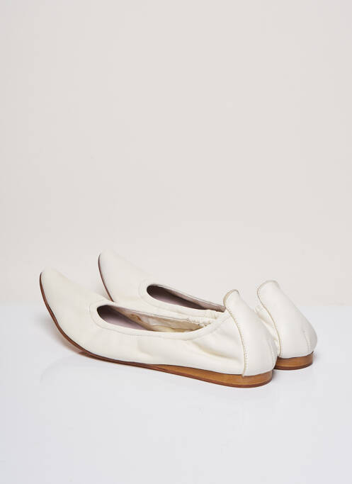 Ballerines blanc IPPON STYL pour femme