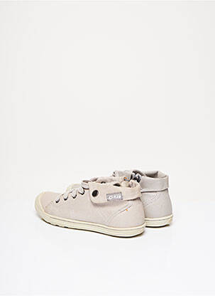 Baskets plateforme plateforme gris PALLADIUM fille
