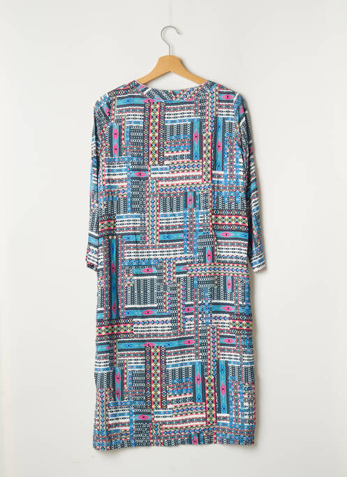 Robe mi-longue bleu TERRE DE FÉES pour femme