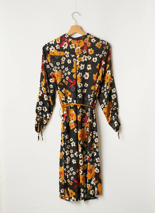 Robe mi-longue noir TERRE DE FÉES pour femme