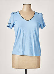 T-shirt bleu TERRE DE FÉES pour femme seconde vue
