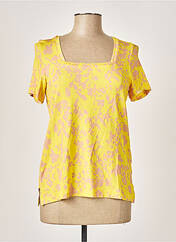 T-shirt jaune PAUPORTÉ pour femme seconde vue