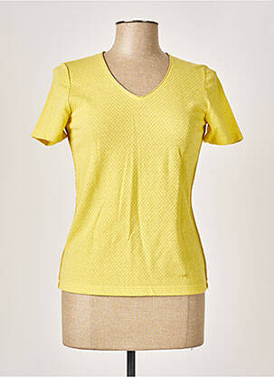 T-shirt jaune PAUPORTÉ pour femme
