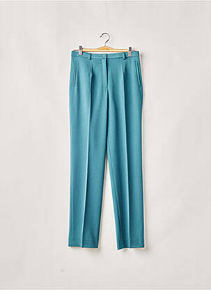 Pantalon droit stretch taille normale bleu PAUPORTÉ femme