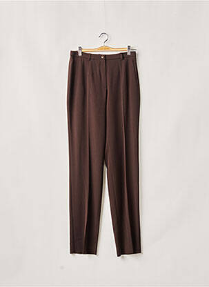 Pantalon droit stretch taille normale marron PAUPORTÉ femme