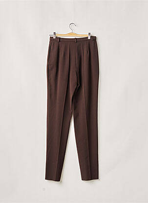 Pantalon droit stretch taille normale marron PAUPORTÉ femme