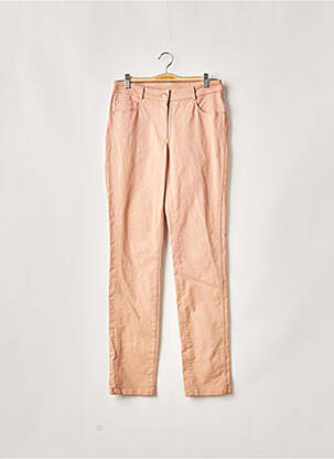 Pantalon slim stretch taille normale rose WEINBERG femme