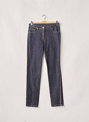 Jeans coupe slim slim taille normale bleu TERRE DE FÉES femme