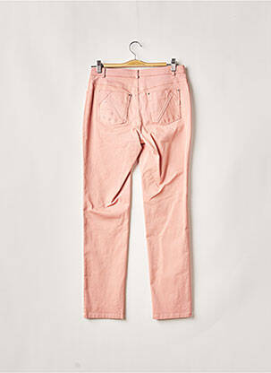 Pantalon slim stretch taille normale rose WEINBERG femme