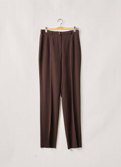 Pantalon droit stretch taille normale marron PAUPORTÉ femme