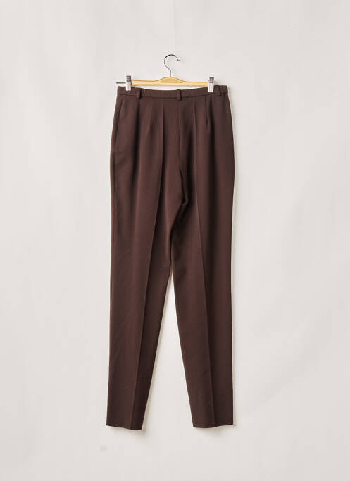 Pantalon droit stretch taille normale marron PAUPORTÉ femme